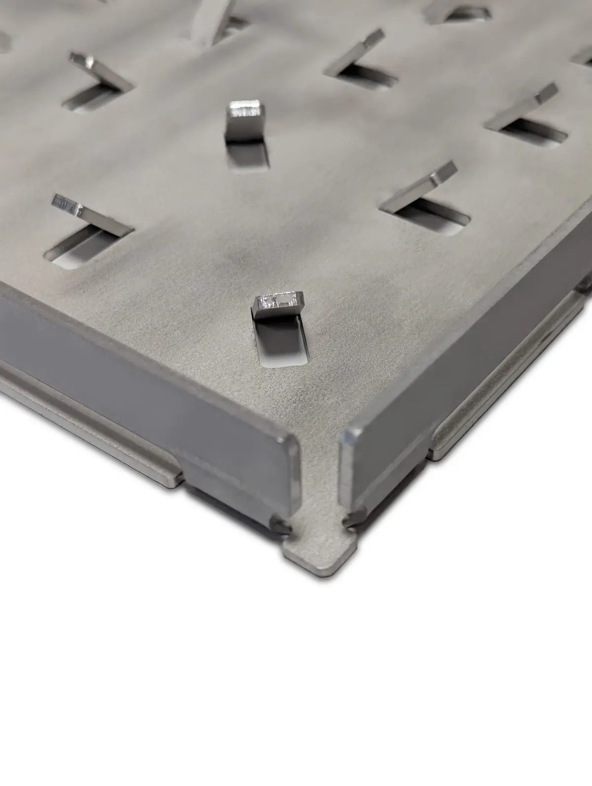 Edelstahl-Bodenplatten