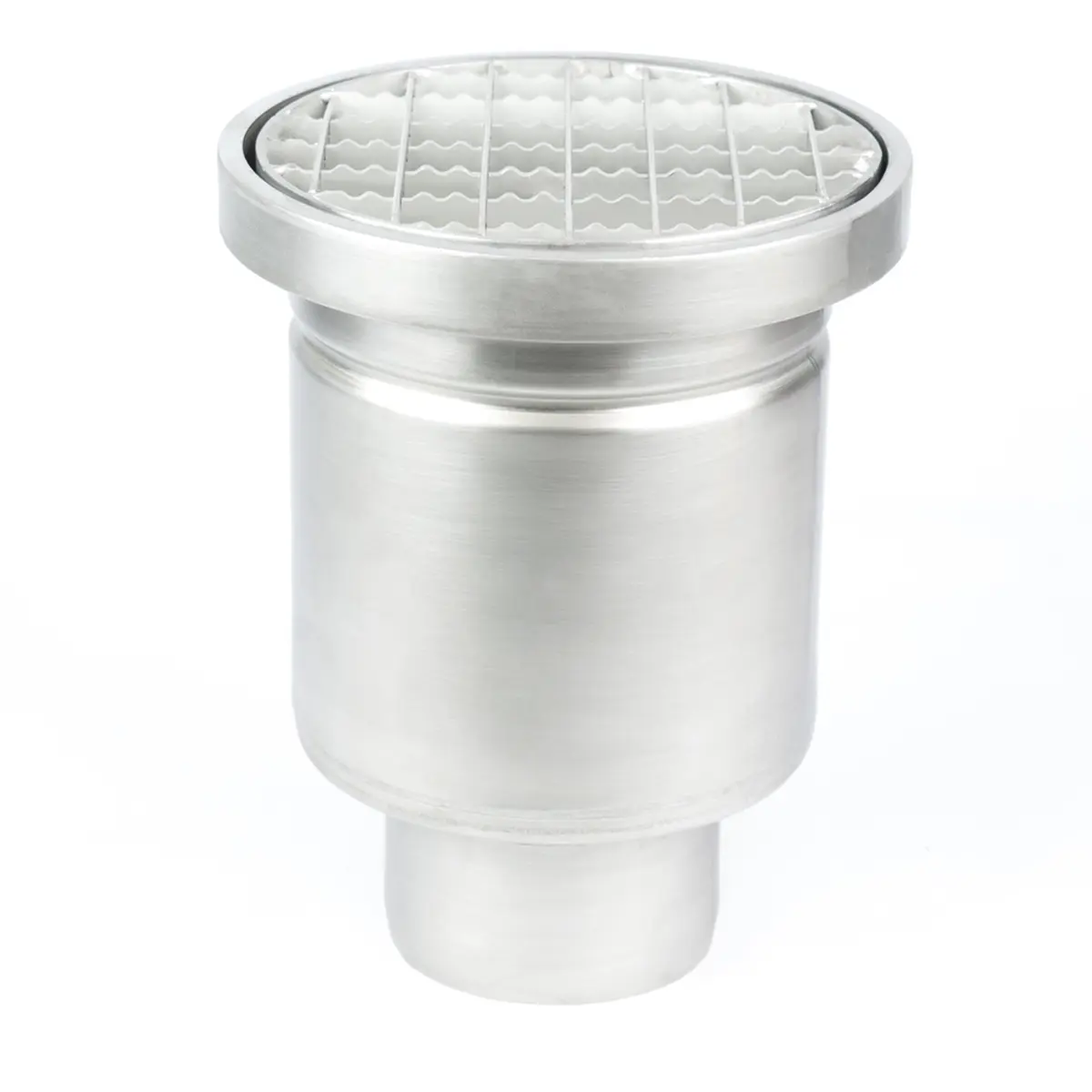 Vertikaler runder Einlauf mit rutschfester Abdeckung