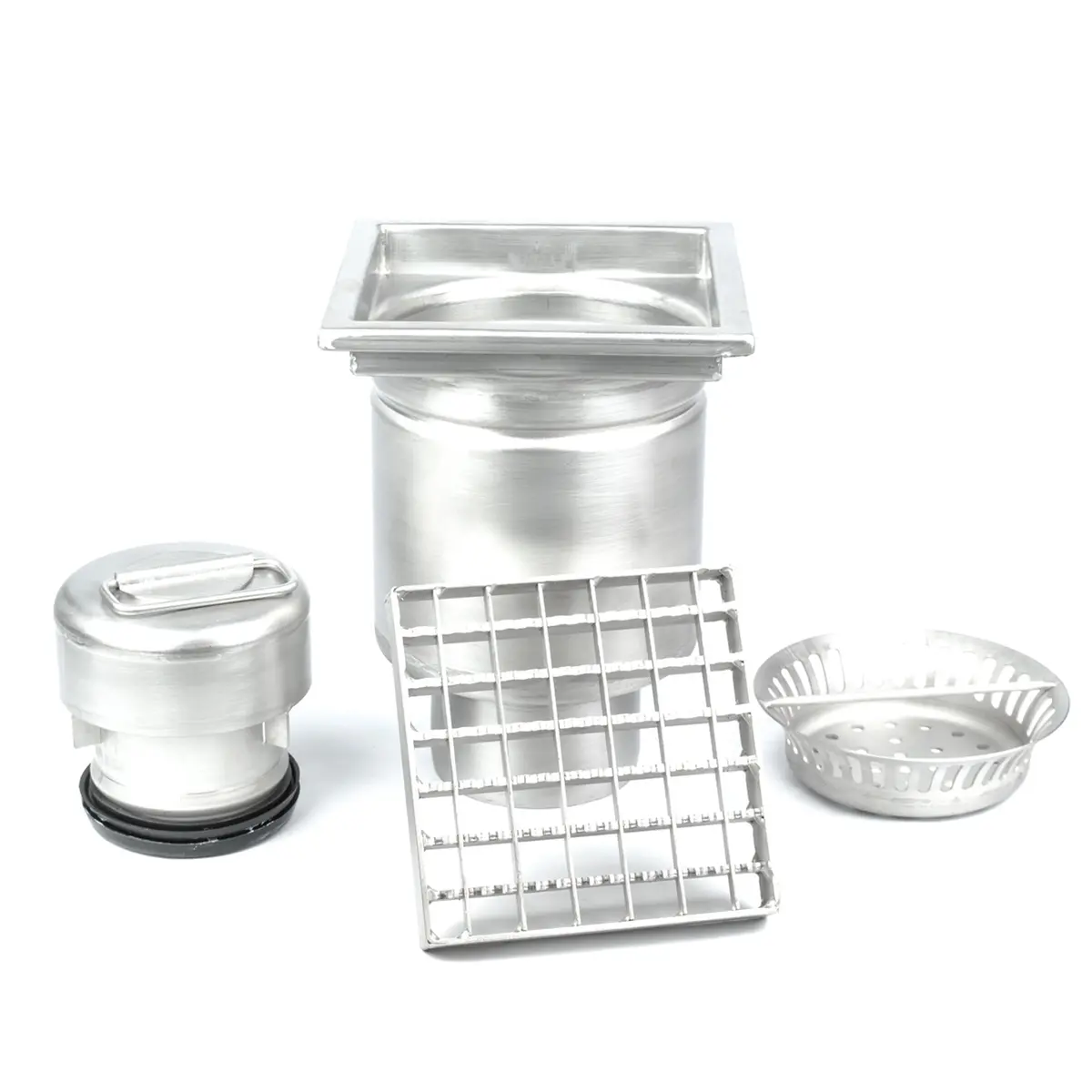 Vertikaler quadratischer Ablauf-Set