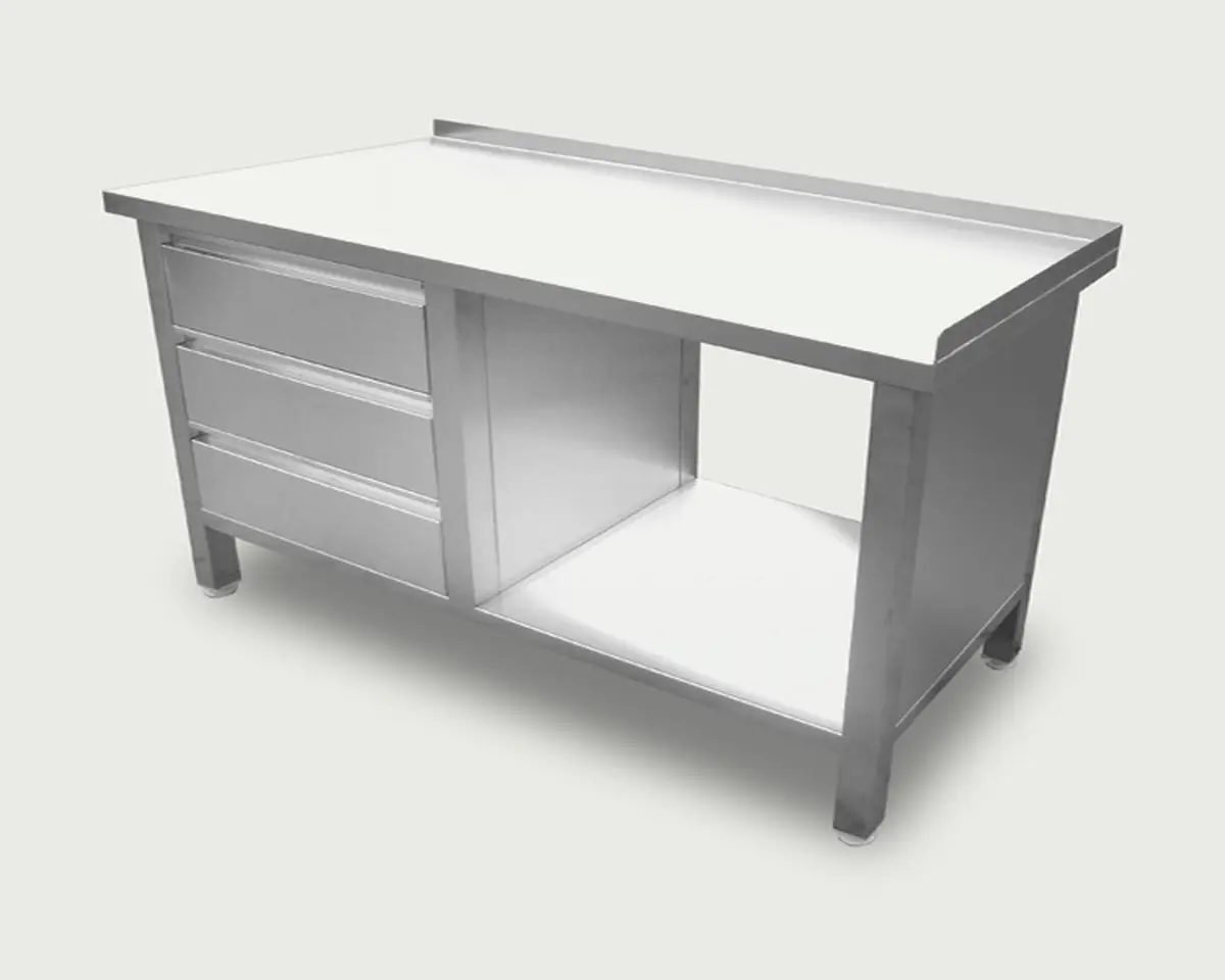 Edelstahlschrank