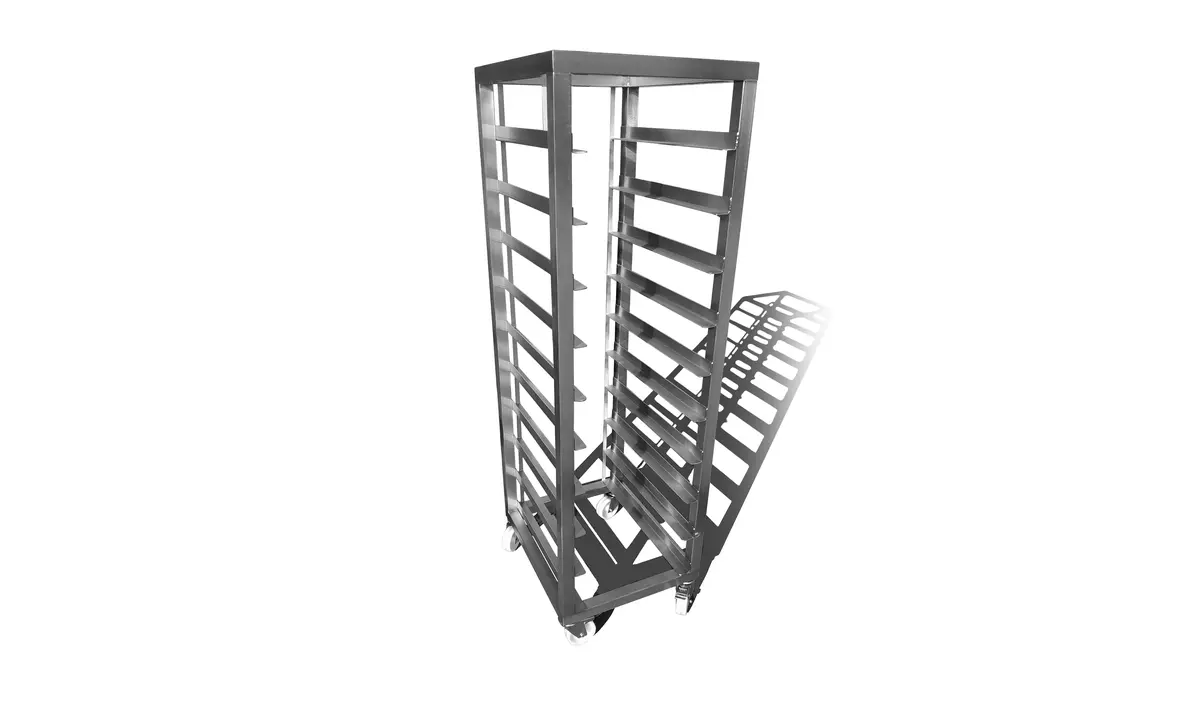 Edelstahl-Transportwagen