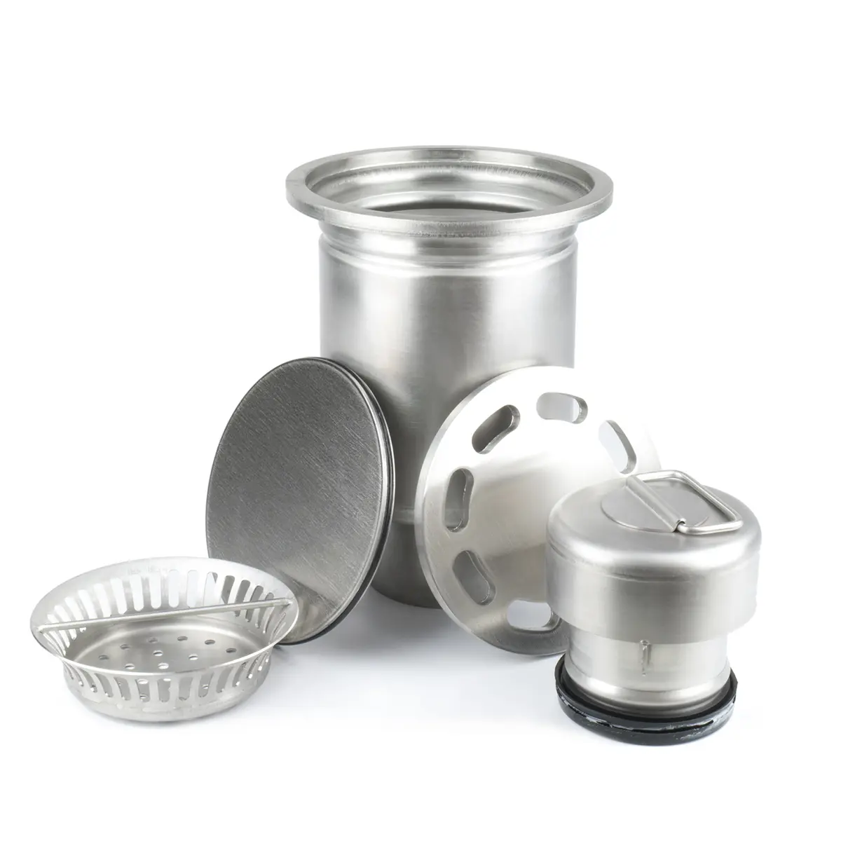 Runder Seitenablauf-Set