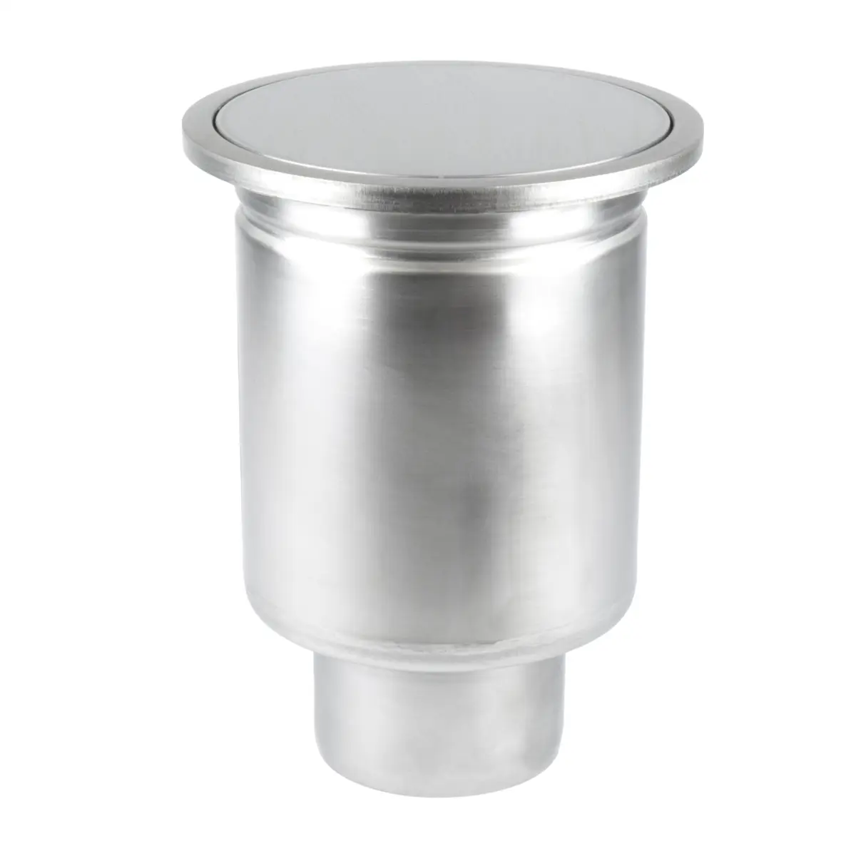 Vertikaler runder Bodenablauf mit Deckplatte