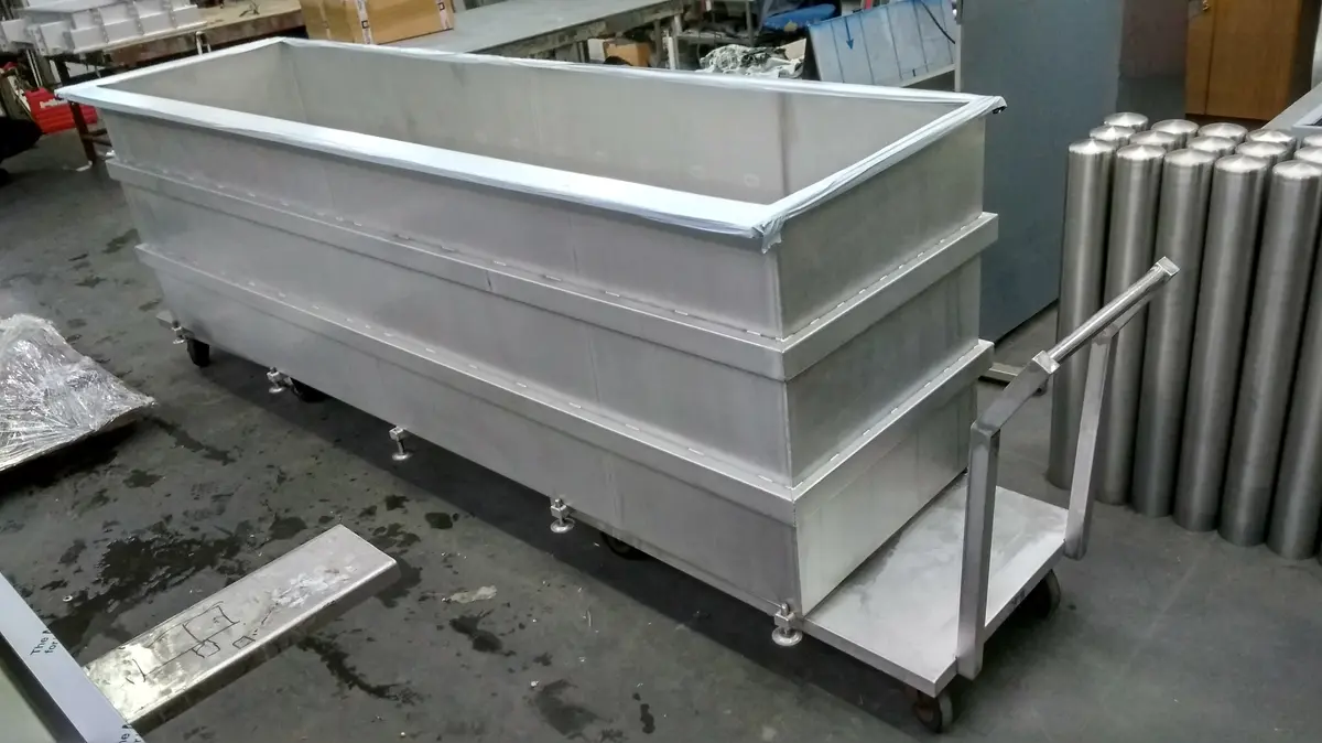 Edelstahlbehälter 3000 Liter