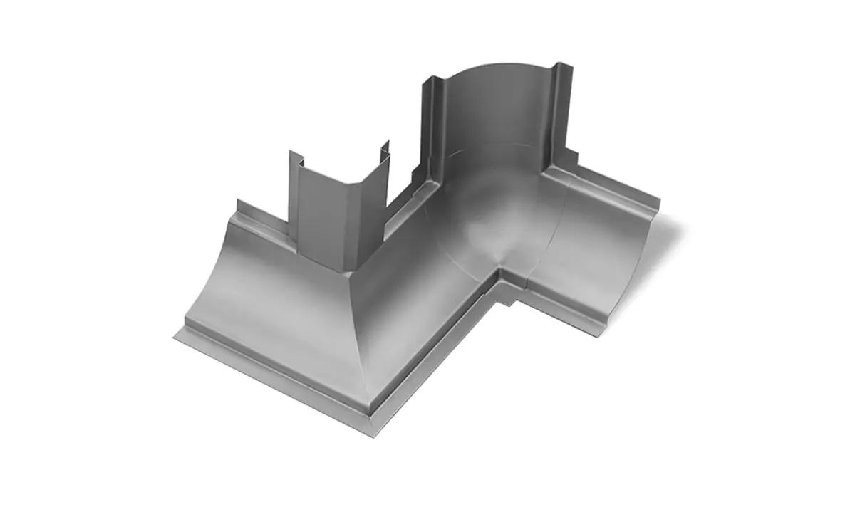 Edelstahl-Sockelleisten