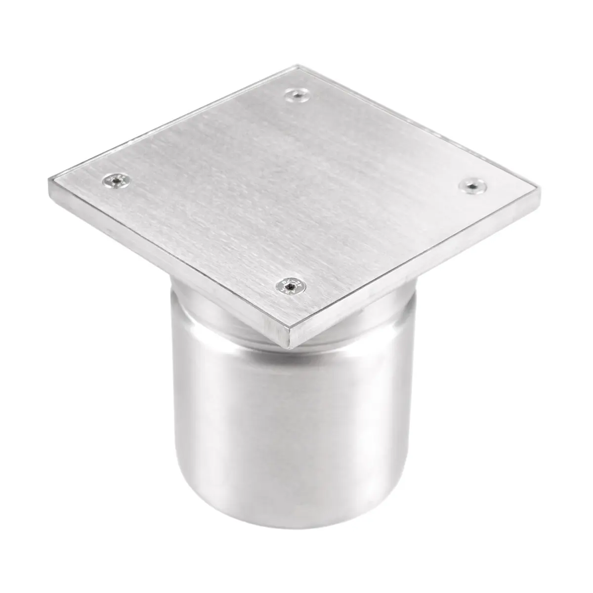 Vertikale Edelstahl-Inspektion mit Plattenabdeckung