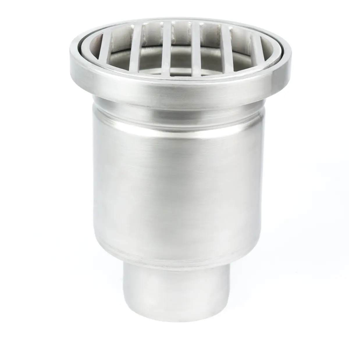 ACO ATT InoxDrain Einlauf aus AISI 316 mit Leiterrost-Abdeckung 25 mm